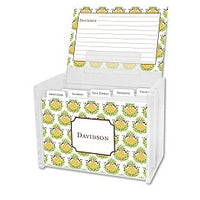 Pineapple Repeat Recipe Box