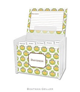 Pineapple Repeat Recipe Box