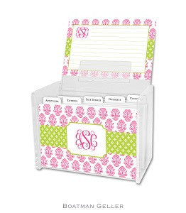 Betti Pink Recipe Box