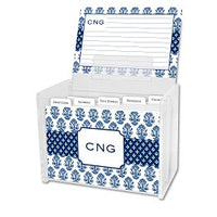 Betti Navy Recipe Box