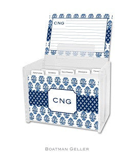 Betti Navy Recipe Box