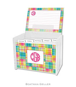 Madras Patch Bright Recipe Box