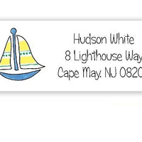Sailboat Address Labels