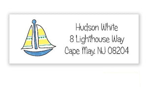 Sailboat Address Labels