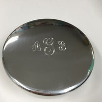 Engraved Pewter Georgia Jewelry Box