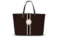 Monogrammed St Anne Diaper Bag - The Chequers Collection
