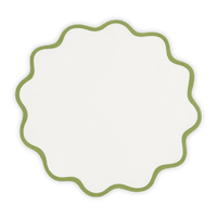 Scallop Edge Round Placemat