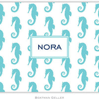 Seahorse Repeat Foldover Note