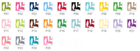 Silo Leaves Coaster (25 Colors)
