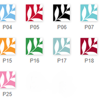 Silo Leaves Coaster (25 Colors)