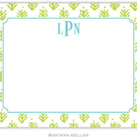 Sprig Lime Flat Notecard