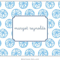 Summer Light Blue Foldover Note