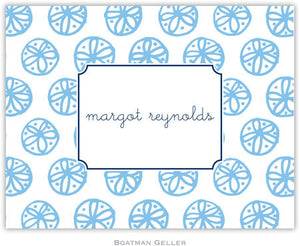 Summer Light Blue Foldover Note