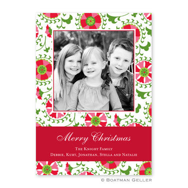 Suzani Holiday Photocard