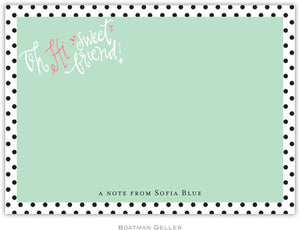 Sweet Friend Flat Notecard