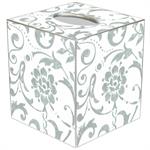 Damask Antique Tissue Box Covers
