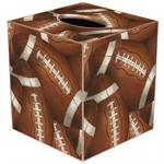 Antique Football Tissue Box Cover
