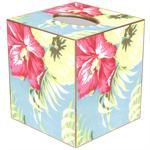 Hawaiian Floral Tissue Box Cover