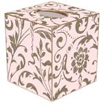 Damask Antique Tissue Box Covers
