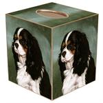 King Charles Spaniel Dog Tissue Box Cover
