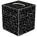 Einstein's E=mc2 Tissue Box Cover
