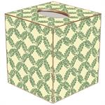 Pine Leaves Tissue Box Cover
