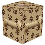 Paw Prints Tissue Box Cover
