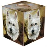 Westie Tissue Box Cover
