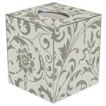 Damask Antique Tissue Box Covers
