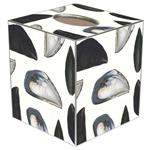 Mussel Shells Tissue Box Cover
