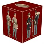 Civil War Soldiers Tissue Box Covers
