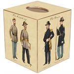 Civil War Soldiers Tissue Box Covers
