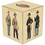 Civil War Soldiers Tissue Box Covers