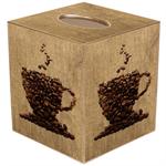 Coffee Lover Tissue Box Cover
