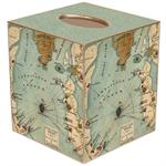 Fort Sumter, South Carolina Antique Map Tissue Box Cover