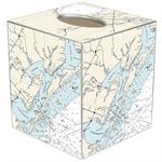 Rockport Texas Tissue Box Cover
