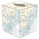 Rockport Texas Tissue Box Cover