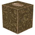 Damask Antique Tissue Box Covers
