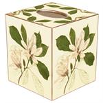 Magnolias Tissue Box Cover
