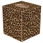 Leopard Print Tissue Box Cover