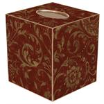 Damask Antique Tissue Box Covers
