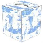 Boat Toile Tissue Box Covers

