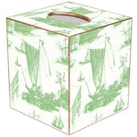 Boat Toile Tissue Box Covers
