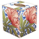 Delft Tile Poppy Tissue Box Cover