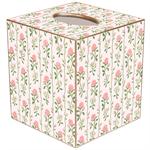 Rose Stripe Tissue Box Covers
