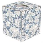 Wedgewood Blue Floral Tissue Box Covers
