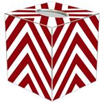 Chevron Bright Tissue Box Cover