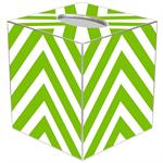 Chevron Bright Tissue Box Cover
