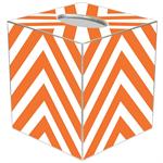 Chevron Bright Tissue Box Cover
