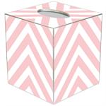 Chevron Pastel Tissue Box Cover
